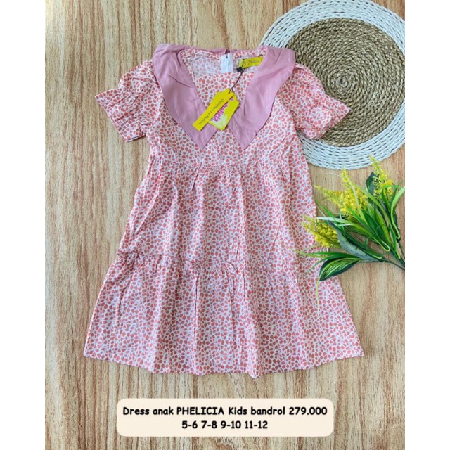 Dress Anak PHELICIA Original dress anak perempuan