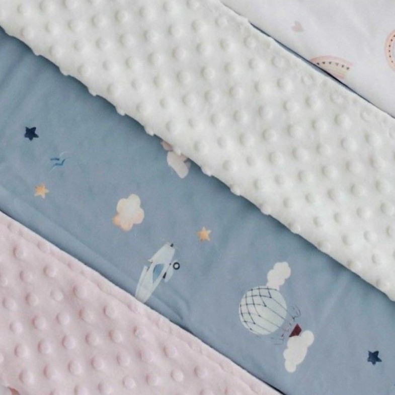 COTTONSEEDS Comfy Blanket Selimut Bayi Velboa Lembut Baby Blanket