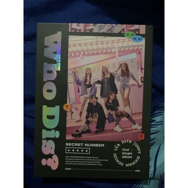 secret number who dis album only