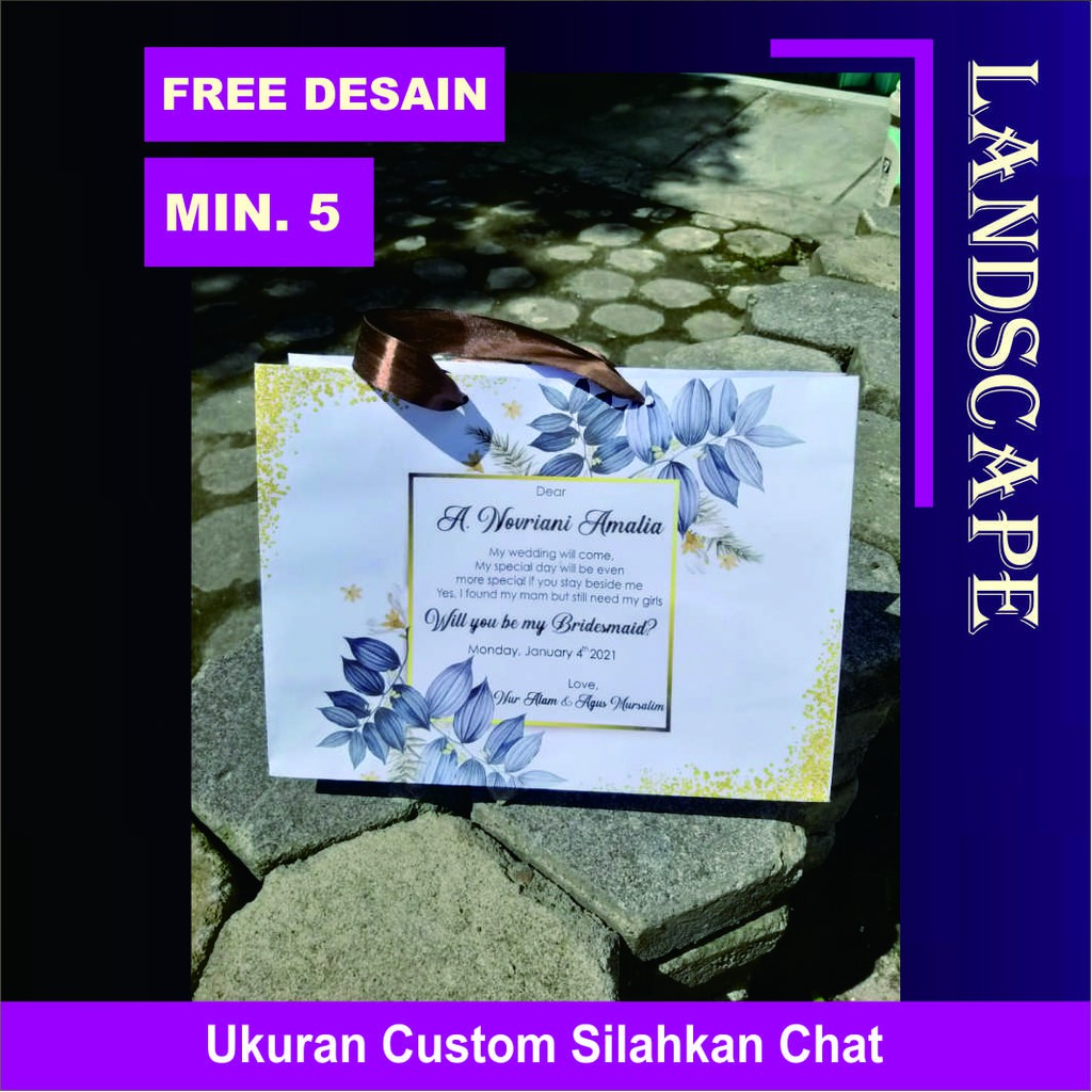 

PAPERBAG MUAHHH BUAT KAMU YANG SPESIAL