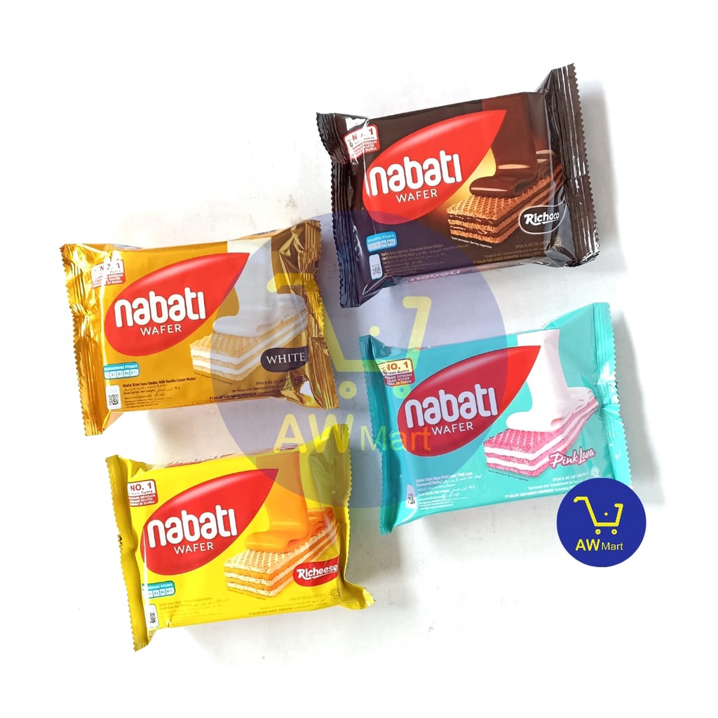 NABATI 2000 SNACK WAFER RICHEESE / RICHOCHO 50GR (LANGSUNG DARI PABRIK)