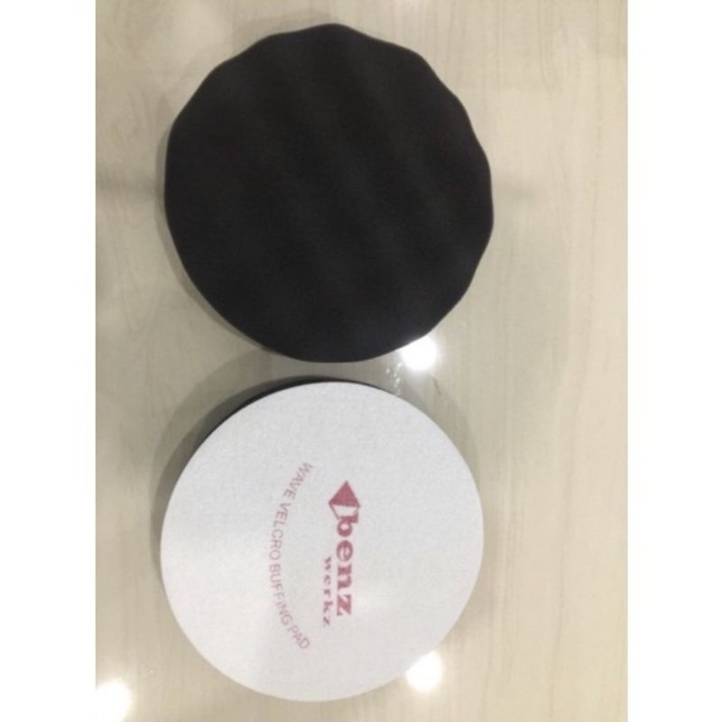 Busa Poles Mobil 7 inch / Wave Buffing Pad Kuning 7"/ Busa Sponge Benz / Hitam / Orange /