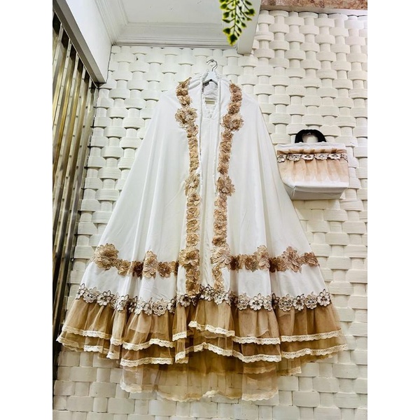 MUKENA SEIKA SUPERSILKY PREMIUM KD ROUNCE SULTAN MEWAH RENDA CANTIK PRADA ADEM MAHAR HANTARAN BAGUS 