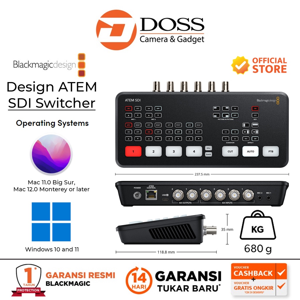 Blackmagic Design ATEM SDI Switcher