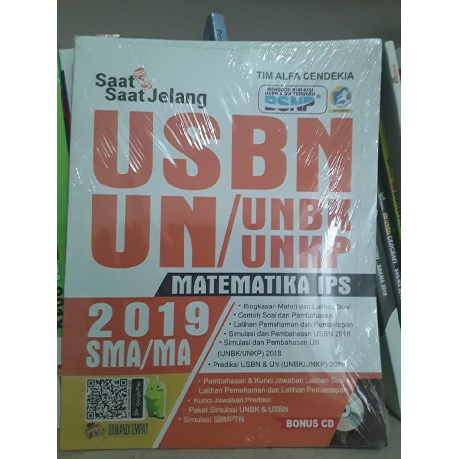 Soal Sma Saat Saat Jelang Un Usbn Unbk Unkp Matematika Ips