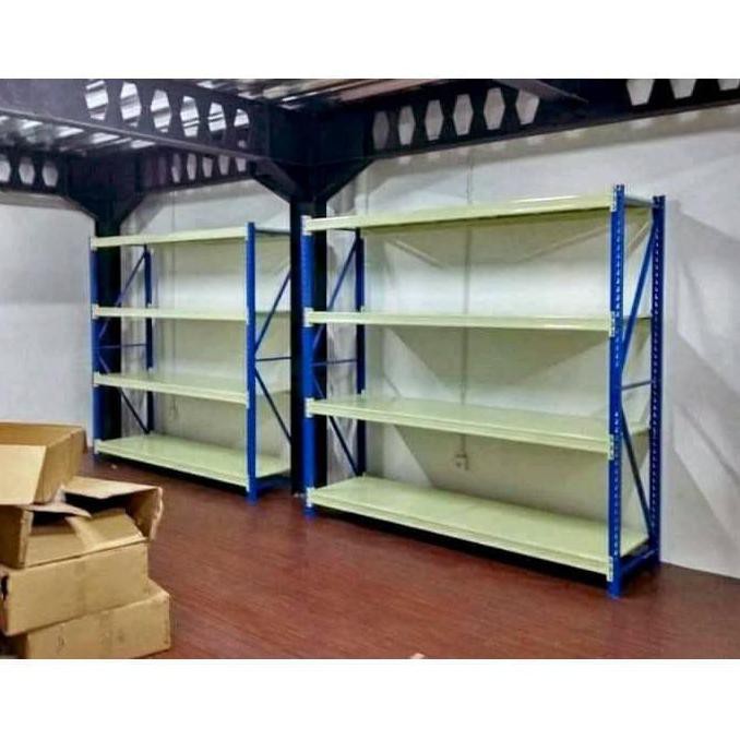 Rak Gudang,Rak Besi,Rak Shelving, Kapasitas 500Kg Per Shelving Melina_Galeri