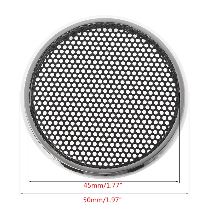 Btsg 2pcs Cover Speaker Bahan Mesh Mudah Dipasang