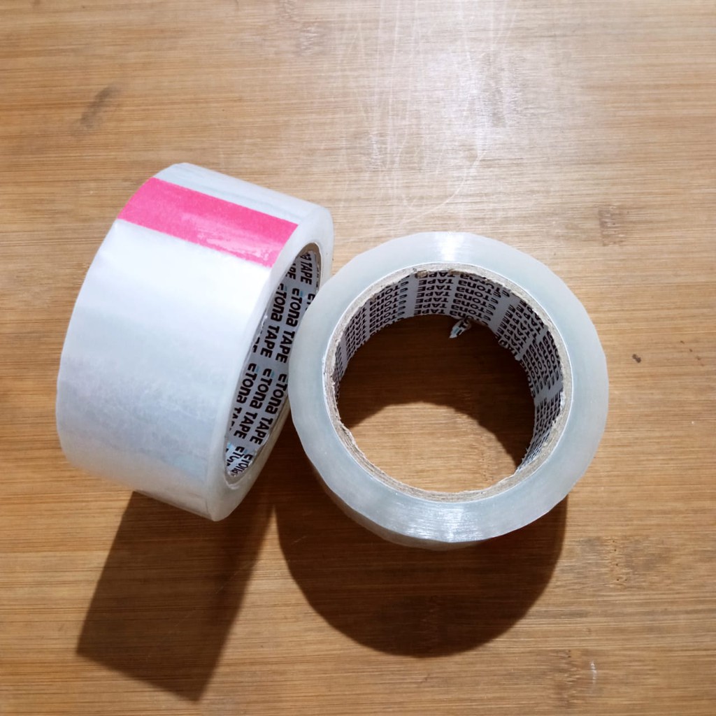 

TERMURAH!! LAKBAN BENING 2 INCH INOKI ETONA BENING DAN COKELAT / LAKBAN 48mm / LAKBAN 2 INCH