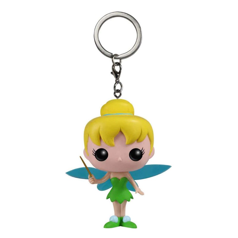 Funko POP Gantungan Kunci Bentuk Peri Tinker Bell Mermaid Sailor Moon Anna Elsa Bahan PVC