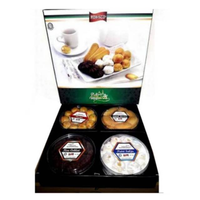 

Parcel Kue Lebaran Robisco isi 4