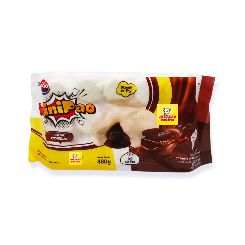 Okepao Minipao Cokelat isi 30 pcs