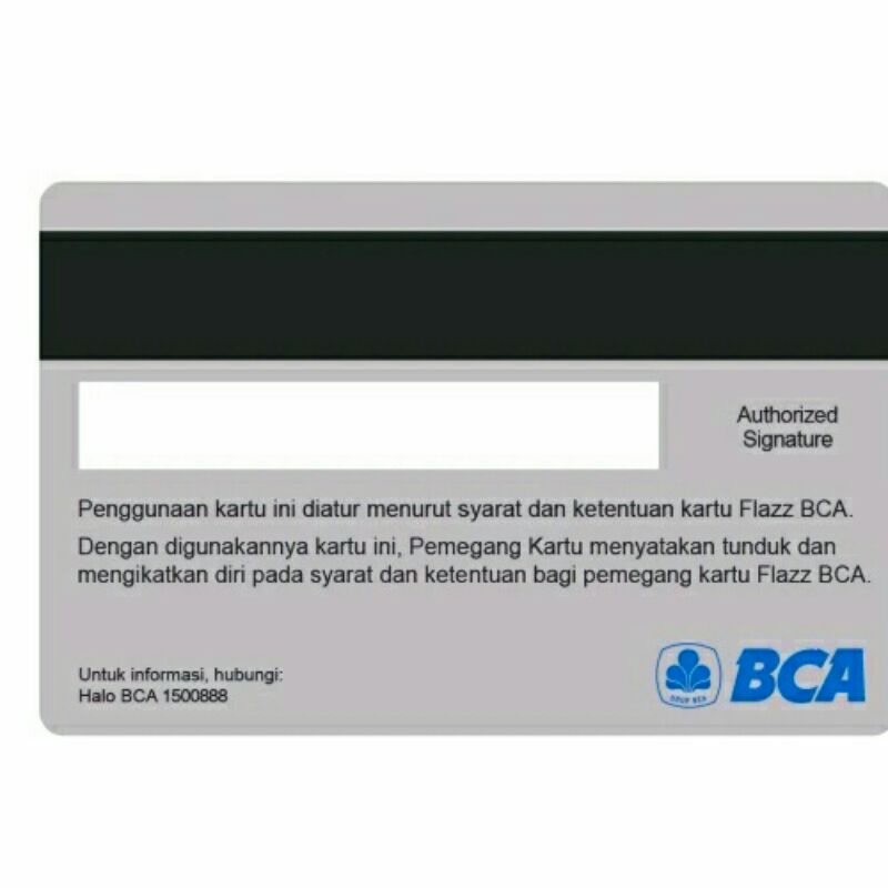 Flazz BCA Karakter Cartoon TV ORI /Like eTOLL eMONEY Tapcash or Brizzi