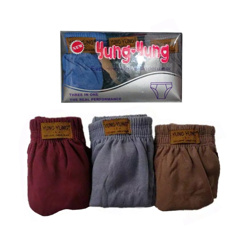3 PCS CELANA DALAM PRIA CD PRIA MERK YUNG YUNG ORIGINAL 3 PCS CELANA DALAM PRIA CD PRIA MERK YUNG YUNG ORIGINAL