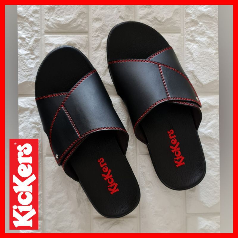 SANDAL PRIA KICKERS SELOP COWOK PROMO / SANDAL SELOP LEBARAN FORMAL DAN CASUAL / SANDAL LAKI-LAKI