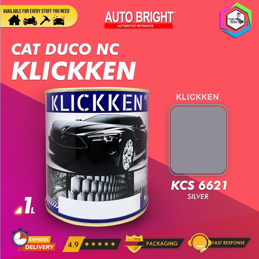 Cat Klickken Automotive Refinishes - Silver Met KCS 6621