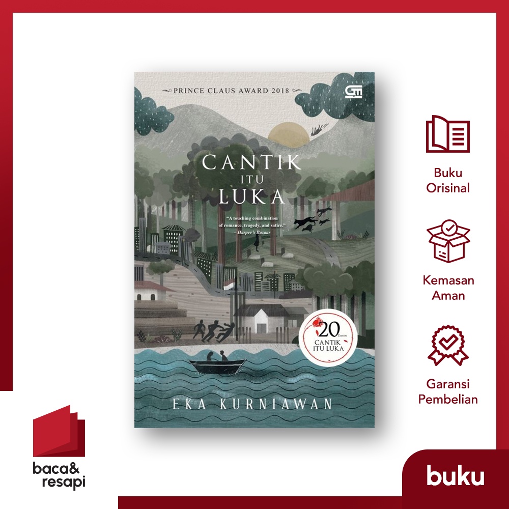 Cantik Itu Luka - Gramedia - Eka Kurniawan