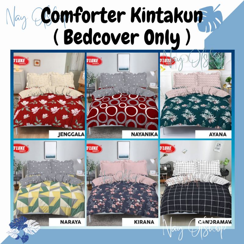 Bedcover Only Kintakun/Comforter kintakun 180x200 Jenggala/Nayanika/Ayana/Naraya/Kirana/Candramawa