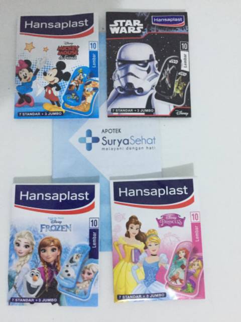 Hansaplast Karakter disney isi 10 lembar