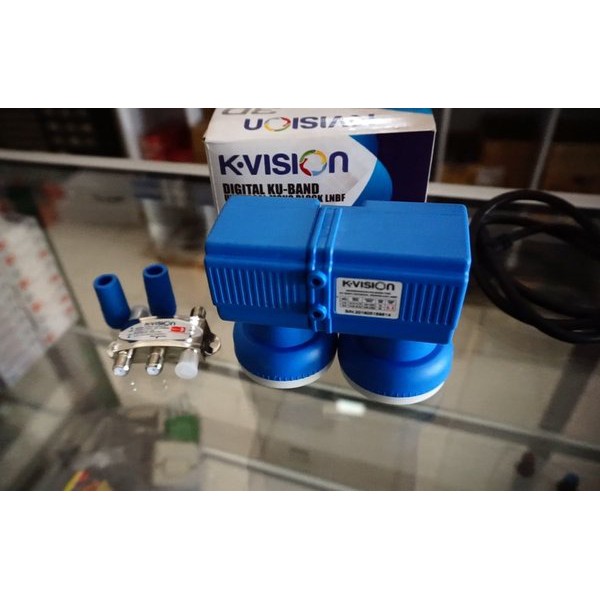 LNB KU Band Twin Produk Terbaru Kvision
