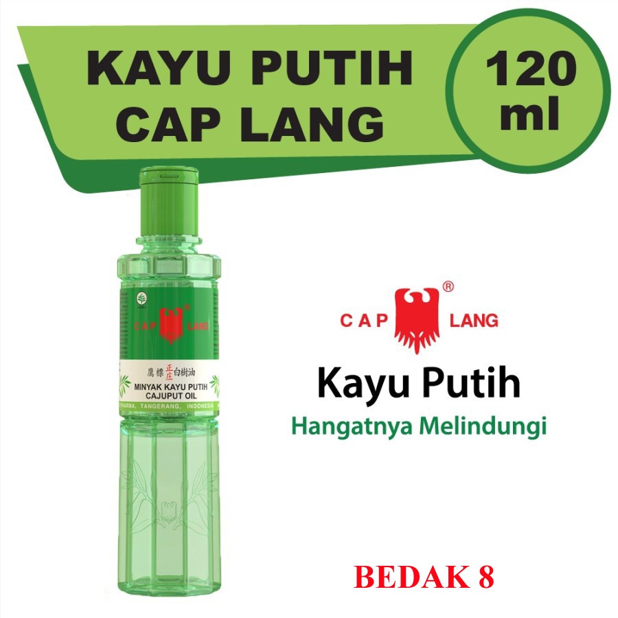 Cap Lang MINYAK KAYU PUTIH 120 ML/Minyak Kayu Putih Cap Lang 120 ml