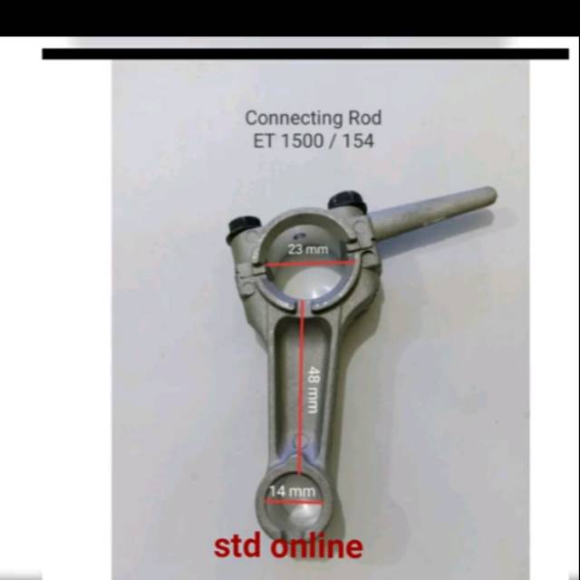 ET1500 CONROD ASSY MESIN GENSET ET2200 4TAK 154