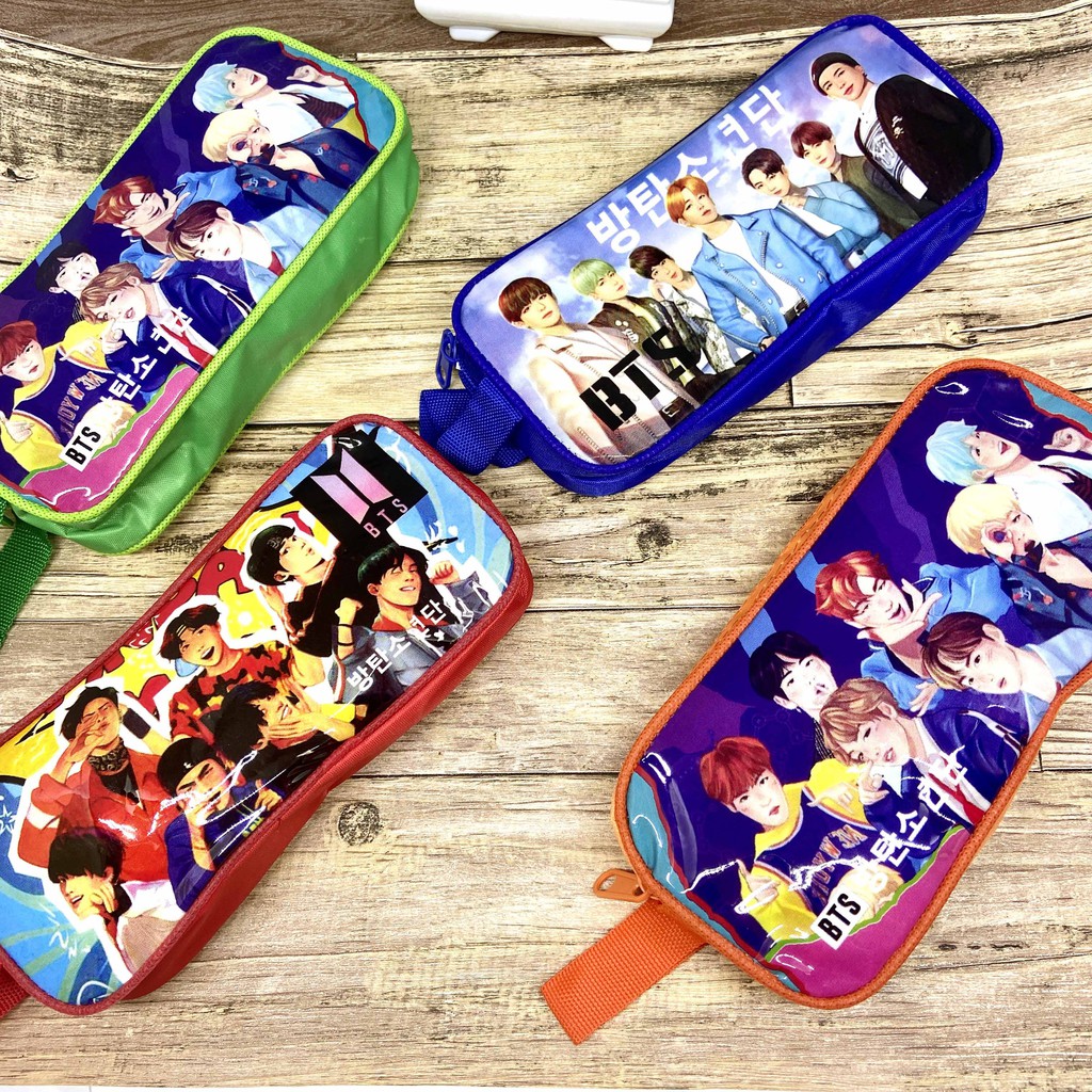 KOTAK PENSIL BTS BT21 TERMURAH / KOTAK TEMPAT ALAT TULIS BT21 BTS / TEMPAT ALAT TULIS BTS BT21-Kotak Pensil- BTS