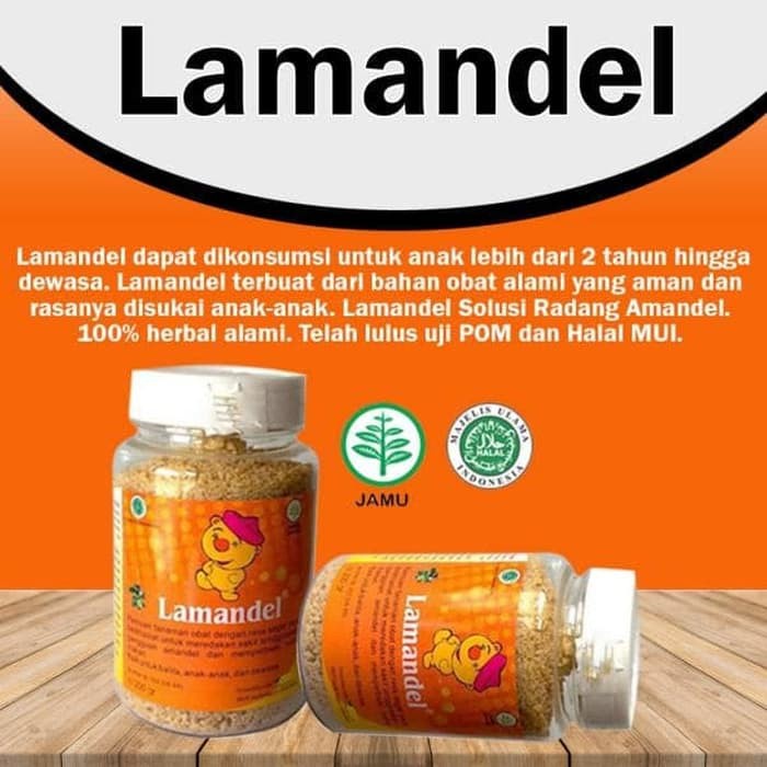 LAMANDEL BOTOL BUBUK 200 G - ED 12/2024