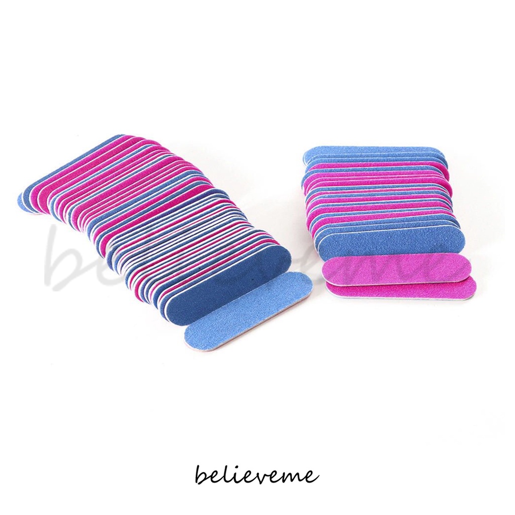 Kikir Kuku Amplas Kuku Penghalus Kuku Untuk Manicure Pedicure Nail Art Kikir Kuku Kayu Portable untu