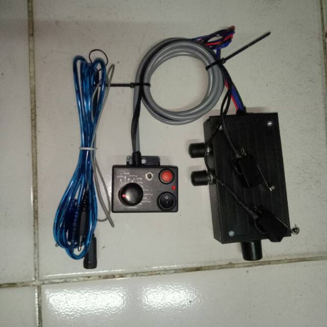 Modul sirine patwal 12suara dobel tone mick bisa aux efek echo