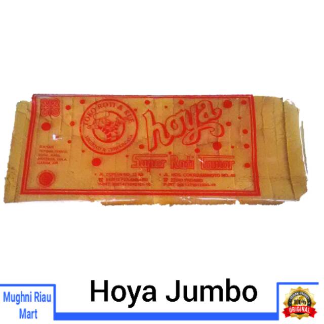 

HOYA Roti Tawar Jumbo 1 Pcs