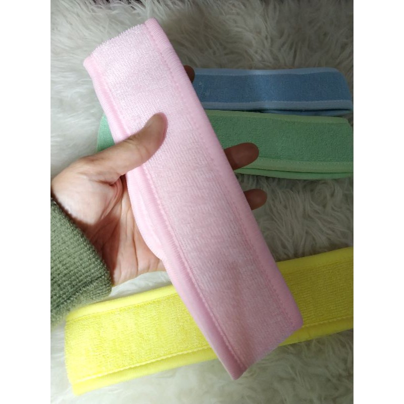 HH04 Headband Bandana Handuk Polos Biasa 23x5cm