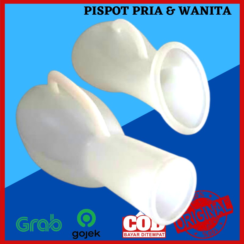 Cod Pispot Pria atau Wanita Urinal Plastik Tempat Urine Urin