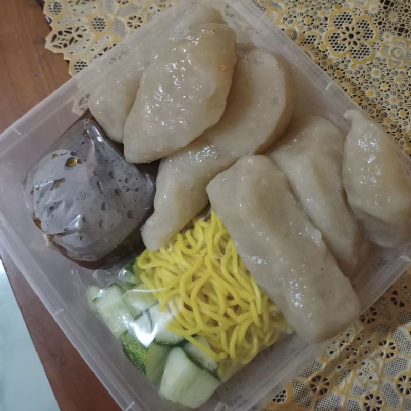 

TERMURAH!! Pempek Telur Original Tanpa Ikan Endul Top Markotop Frozenfood - HALAL