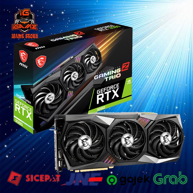 MSI GeForce RTX 3080 Gaming Z Trio 10GB GDDR6 NAMPOLLL GAN