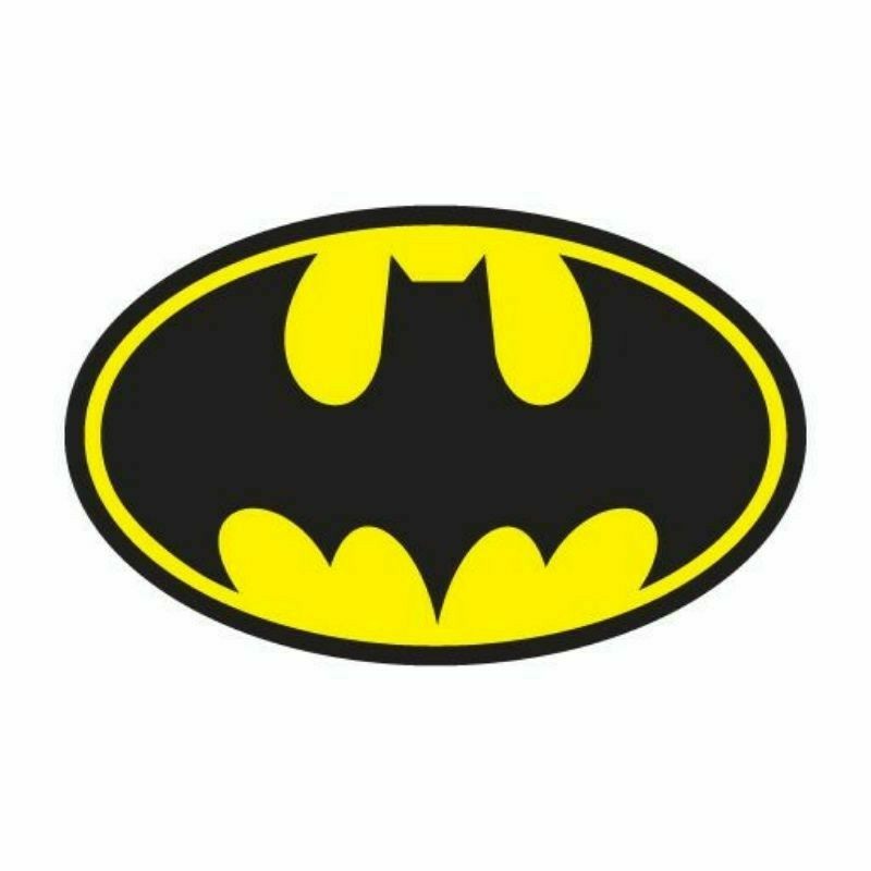 

sticker batman, sticker logo batman