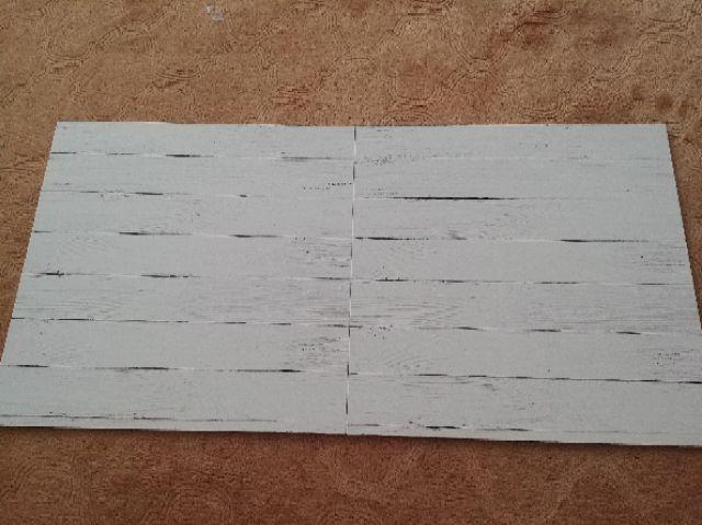 (tkh004) Tatakan Hardboard Kue Exclusive Motif 004 Kayu Putih