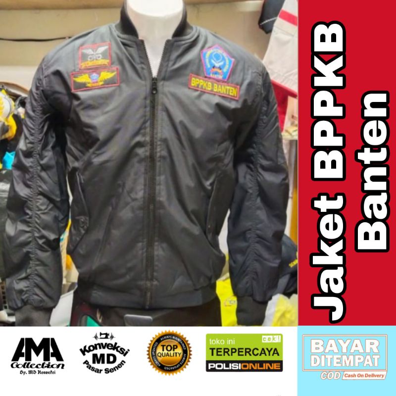 jaket Boomber bppkb banten