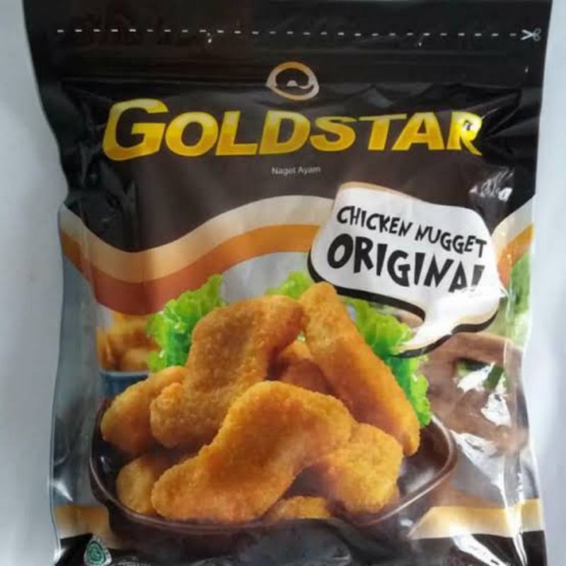 

Goldstar chicken nugget original 500 g
