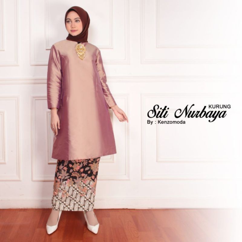 SETELAN KEBAYA KURUNG/KEBAYA SITI NURBAYA/KURUNG MELAYU/SERAGAMAN TUNIK TAFETTA