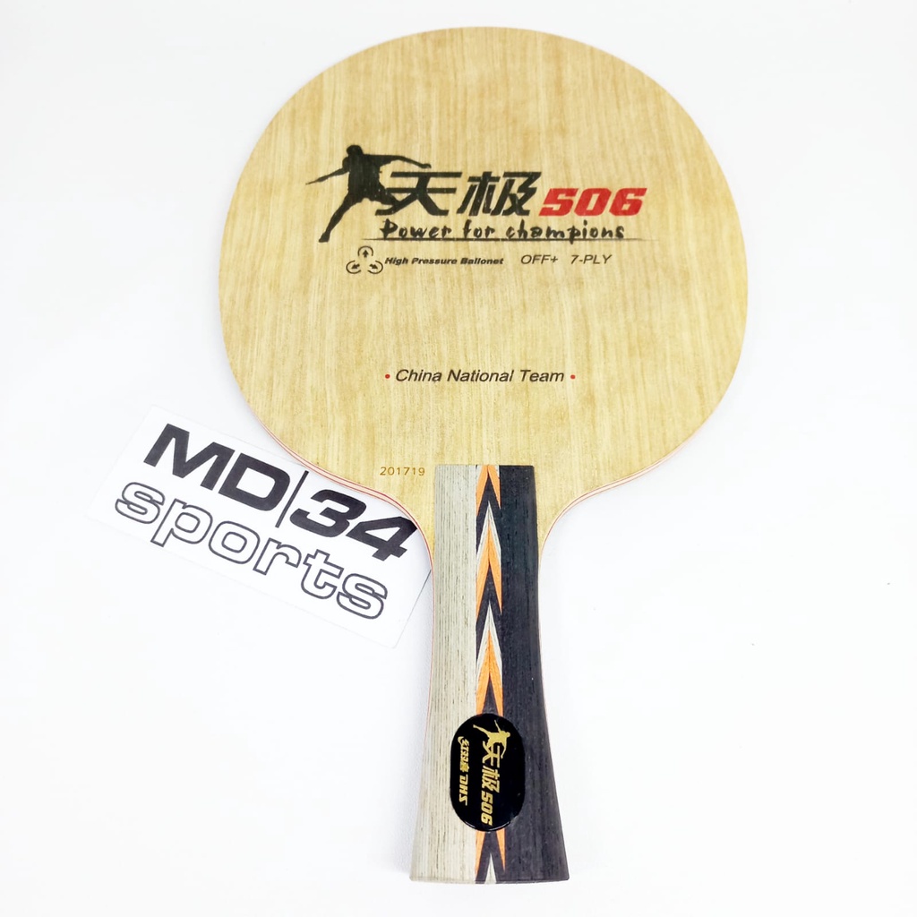 KAYU DHS / DOUBLE HAPPINES TG 506 MA LONG - Kayu / Blade / Bet Pingpong Murah