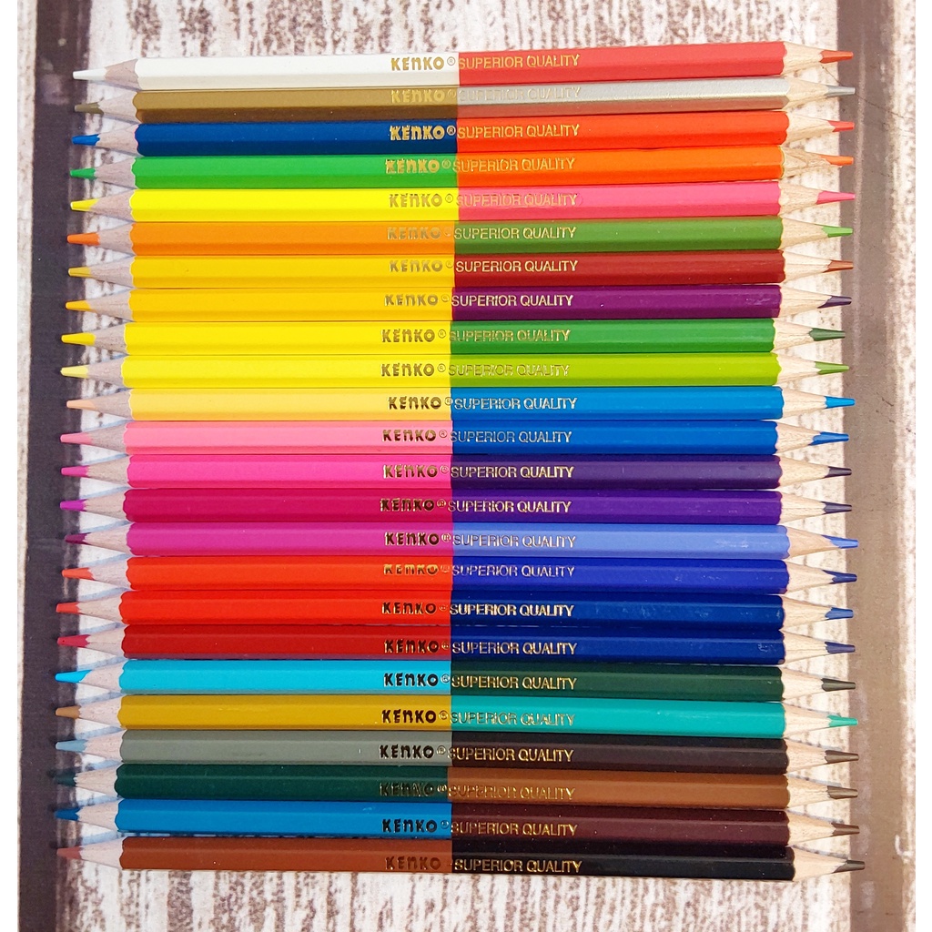 PENSIL WARNA KENKO 24 WARNA CP-24FBC / KENKO 24 WARNA / PENSIL WARNA KENKO CP-24FBC-4