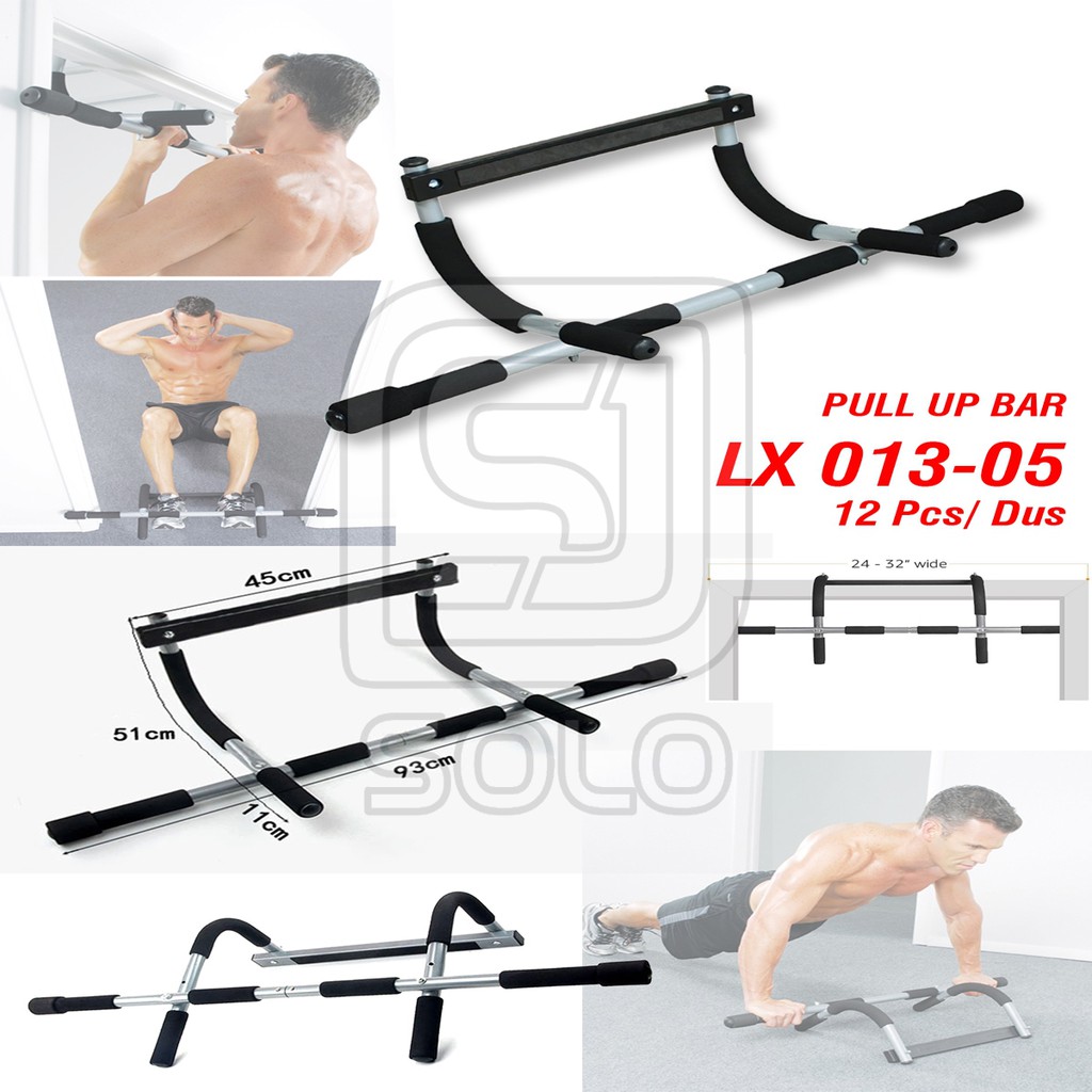 Alat Fitnes Pull Up Bar Door Chinning Bar/ Iron Gym SPEEDS LX 013-05