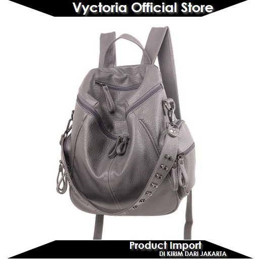 (COD) Vyctoria VOS1320 Tas Ransel Wanita Murah Backpack Import Promo LT1320 JT0008 BQ1315 CR7029 0008 1315 1320 7029