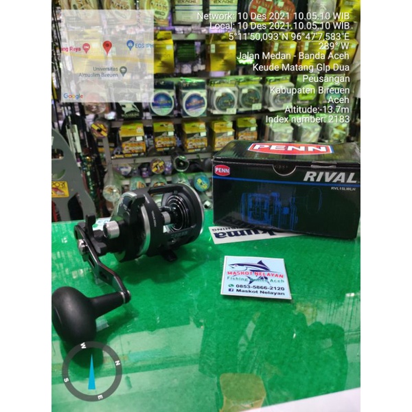 REEL PENN OH RIVAL 15LWLH