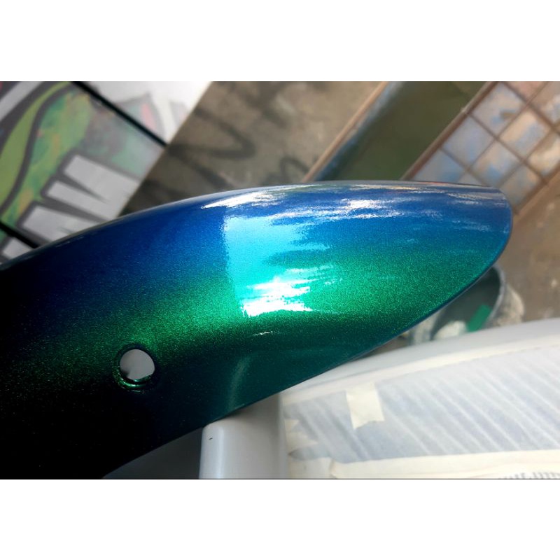 cat bunglon green blue / sprite