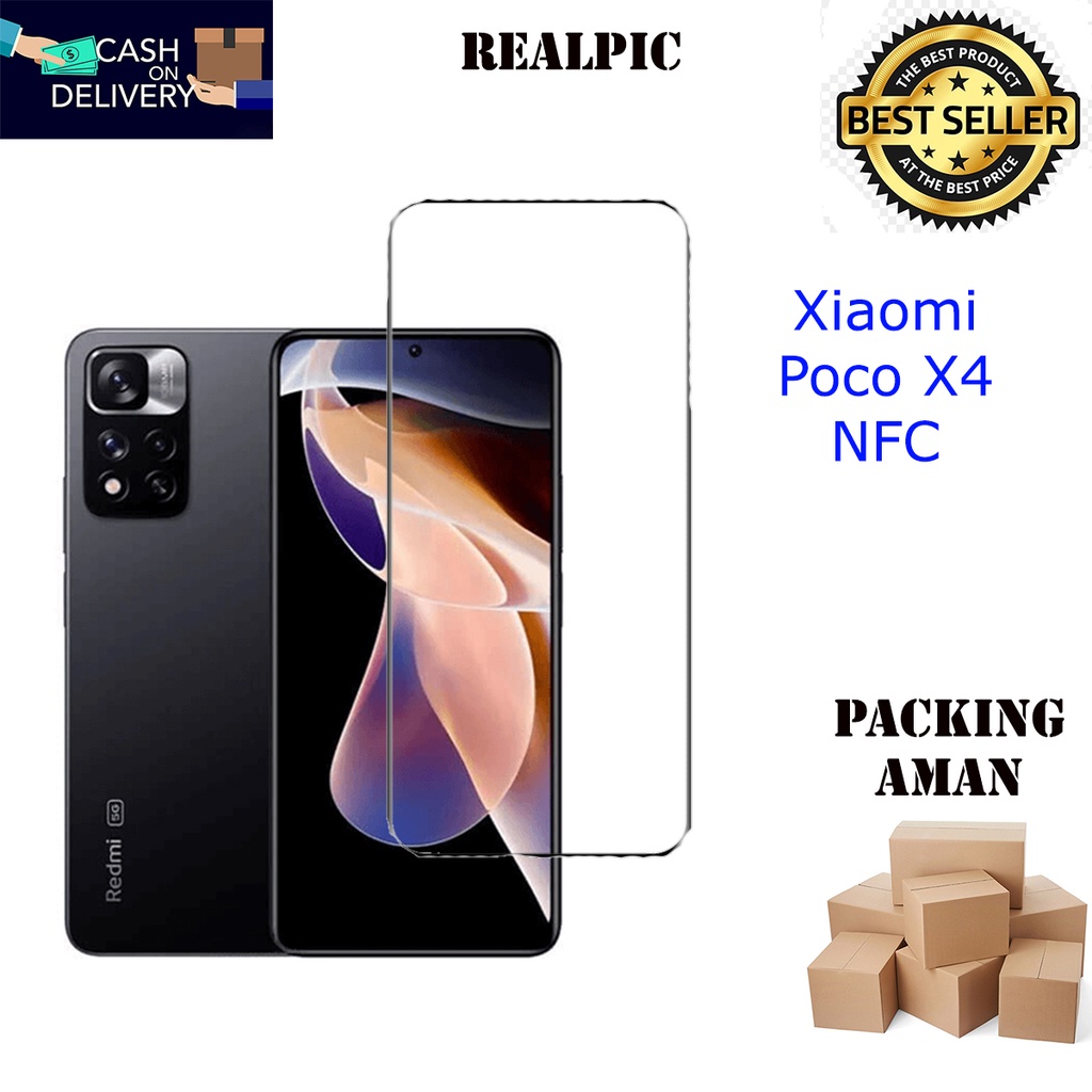 Tempered Glass Xiaomi Poco X4 NFC Screen Protector Anti Gores