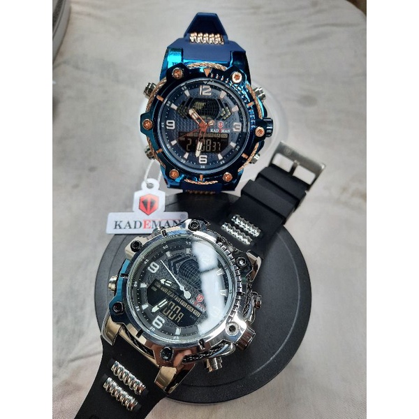 JAM TANGAN KADEMAN K9055G ORIGINAL