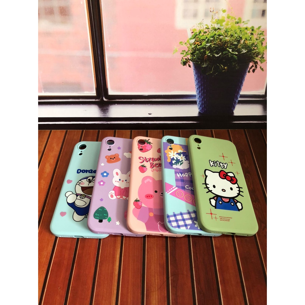 CASE MOTIF APPLE IPHONE XR , SOFT CASE CANDY FULL MOTIF , CASING MOTIF APPLE IPHONE XR