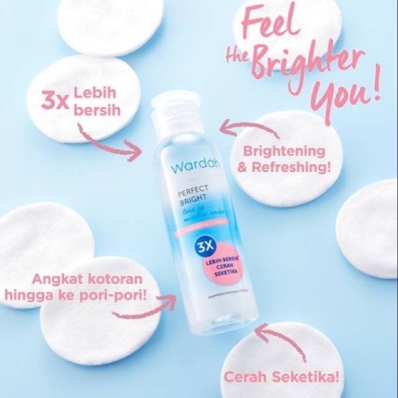 WARDAH PERFECT BRIGHT TONE UP MICELLAR WATER