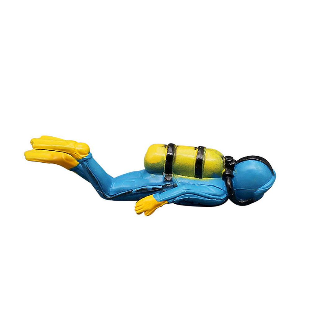 Lanfy Divers Patung Underwater World Miniatur Sea Explorer Ornamen Tangki Ikan Decor Mainan Lanskap Mikro
